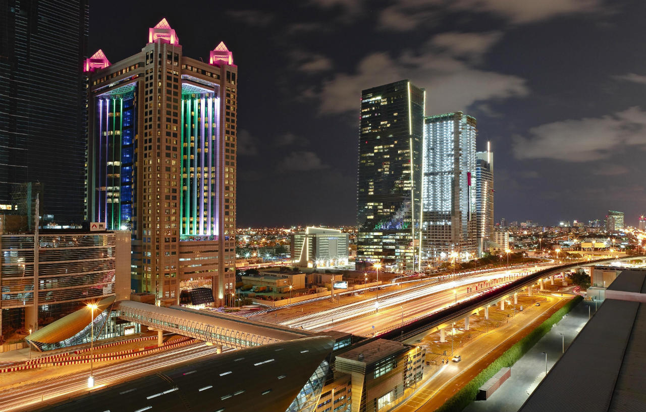 Hotel Fairmont Dubaj Exteriér fotografie